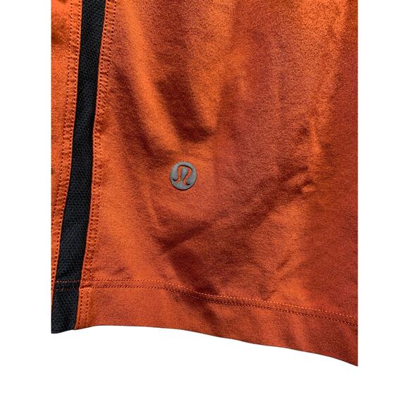 Lululemon Pace Breaker Linerless Short 7" SIZE MEDIUM Burnt Orange Summer active - Picture 3 of 5
